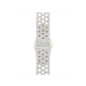 Curea Apple pentru Apple Watch 41mm Pure Platinum Nike Sport Band - M/L - iSTYLE RO