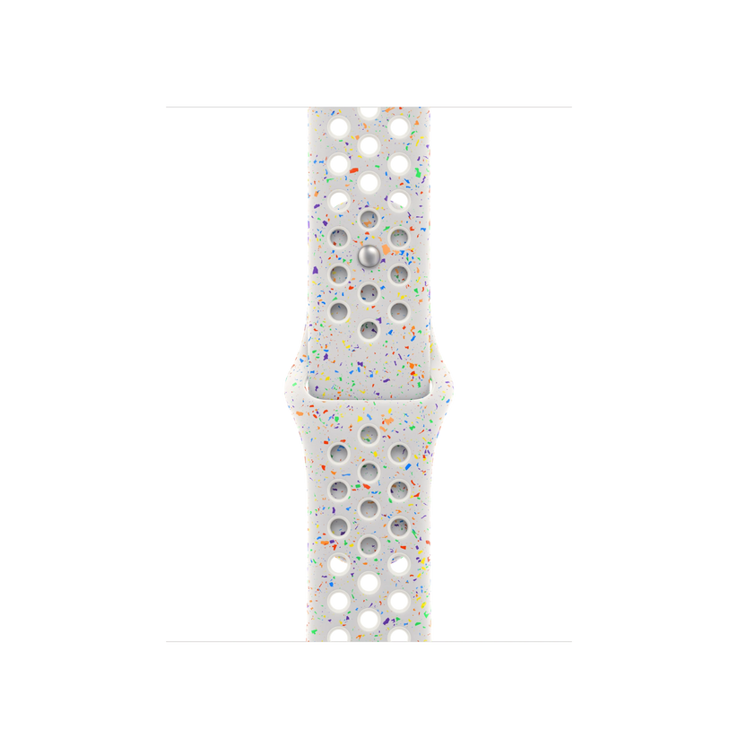 Curea Apple pentru Apple Watch 41mm Pure Platinum Nike Sport Band - S/M - iSTYLE RO