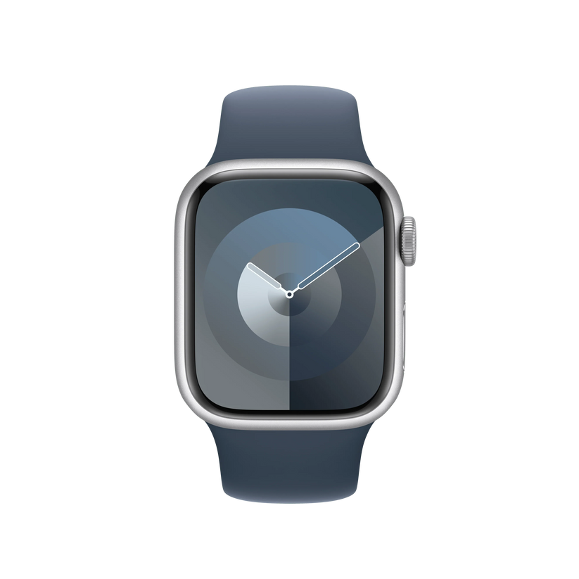 Curea Apple pentru Apple Watch 41mm Storm Blue Sport Band - S/M - iSTYLE RO