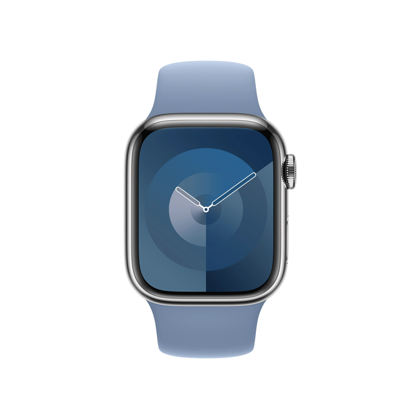 Curea Apple pentru Apple Watch 41mm Winter Blue Sport Band - M/L - iSTYLE RO