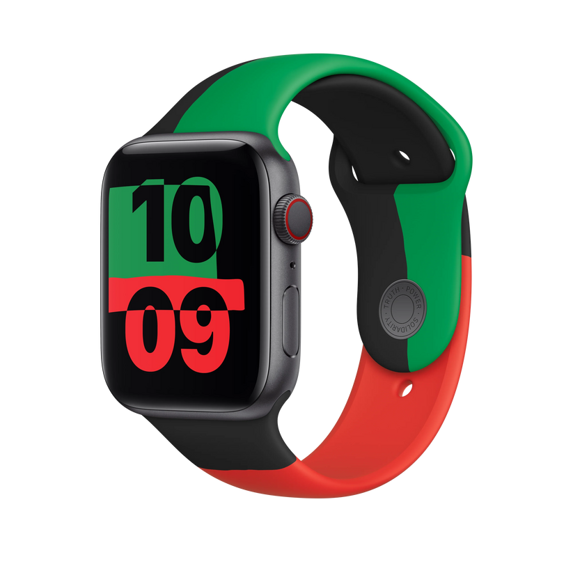 Curea Apple pentru Apple Watch 44mm Black Unity Sport Band - M/L - iSTYLE RO