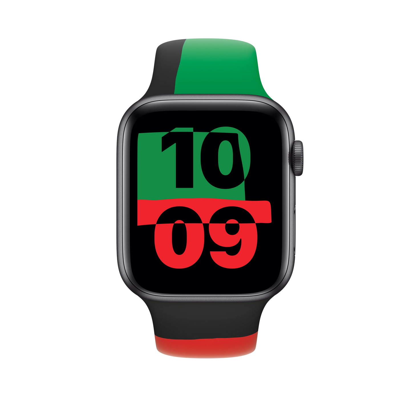 Curea Apple pentru Apple Watch 44mm Black Unity Sport Band - M/L - iSTYLE RO