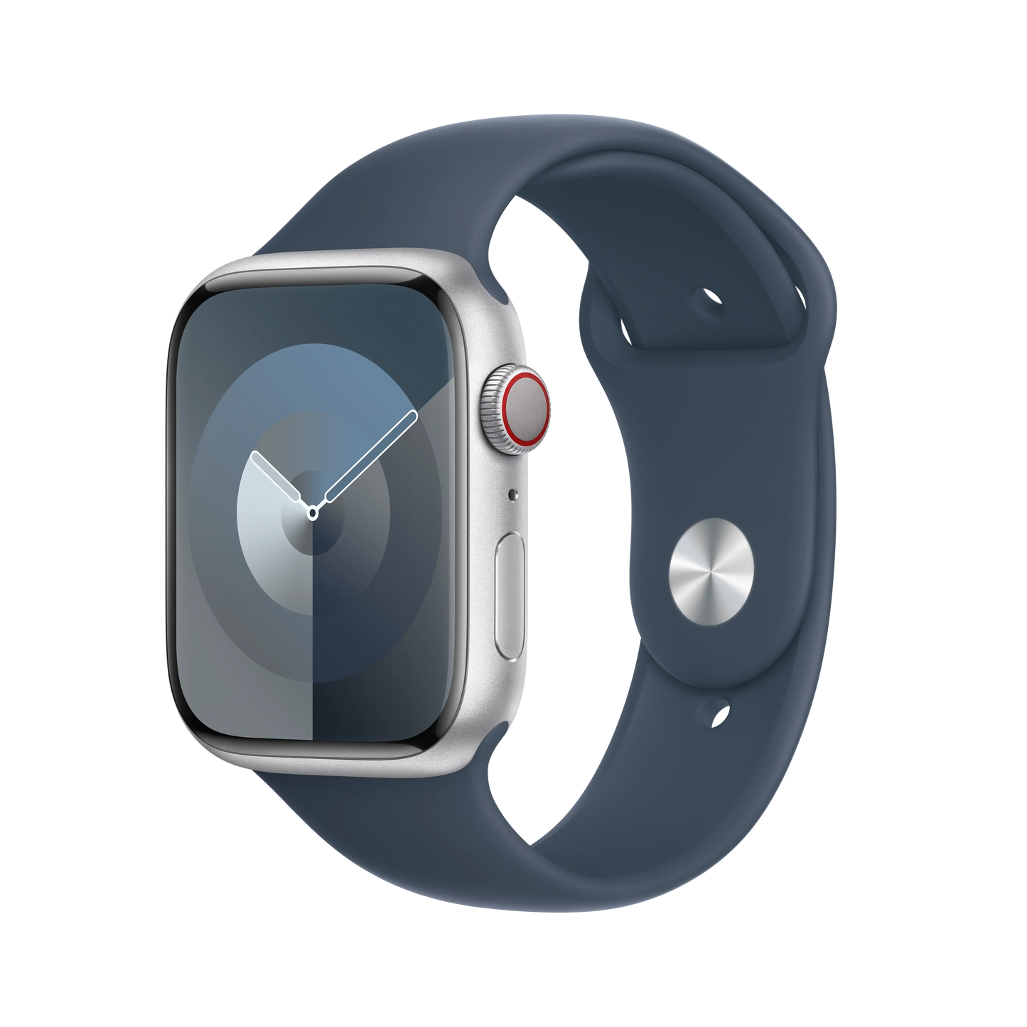 Curea Apple pentru Apple Watch 45mm Storm Blue Sport Band - S/M - iSTYLE RO
