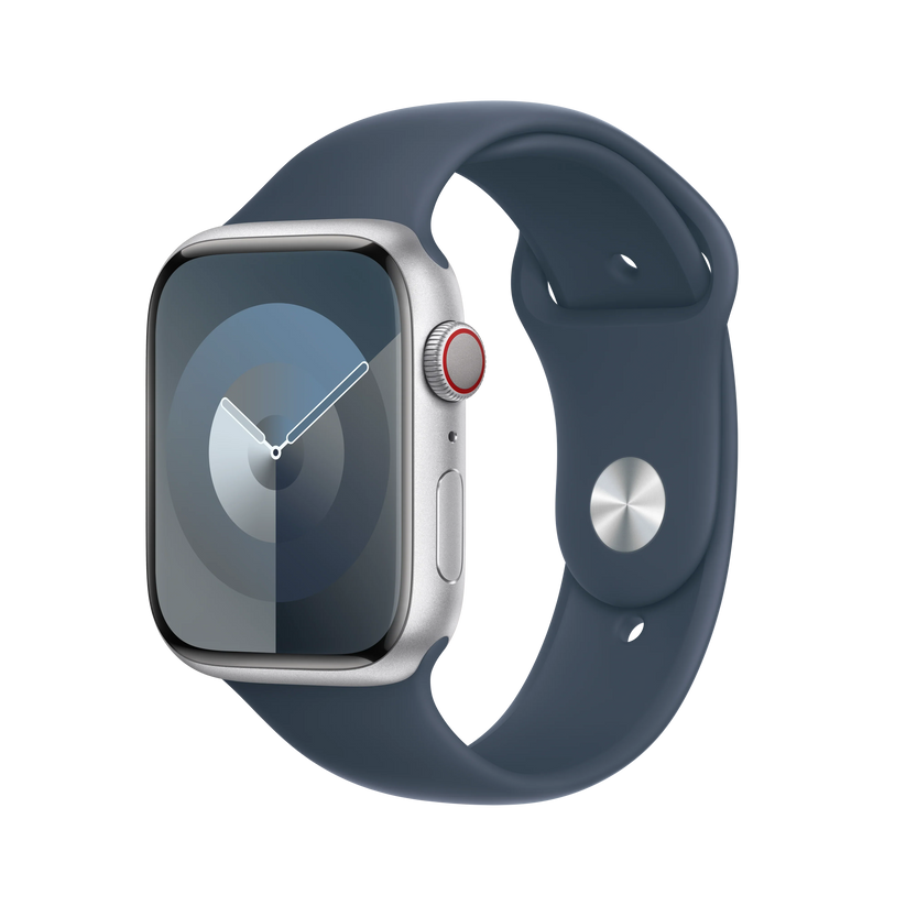 Curea Apple pentru Apple Watch 45mm Storm Blue Sport Band - S/M - iSTYLE RO