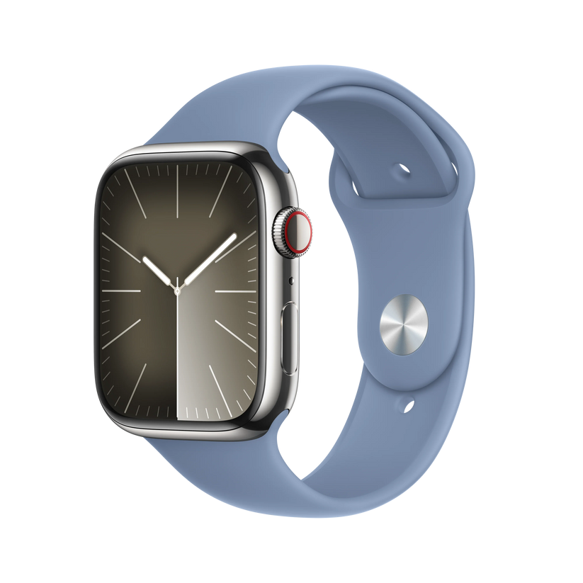 Curea Apple pentru Apple Watch 45mm Winter Blue Sport Band - M/L - iSTYLE RO