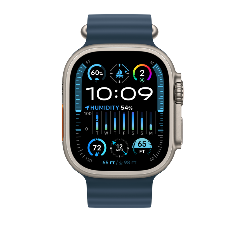 Curea Apple pentru Apple Watch 49mm Blue Ocean Band - iSTYLE RO