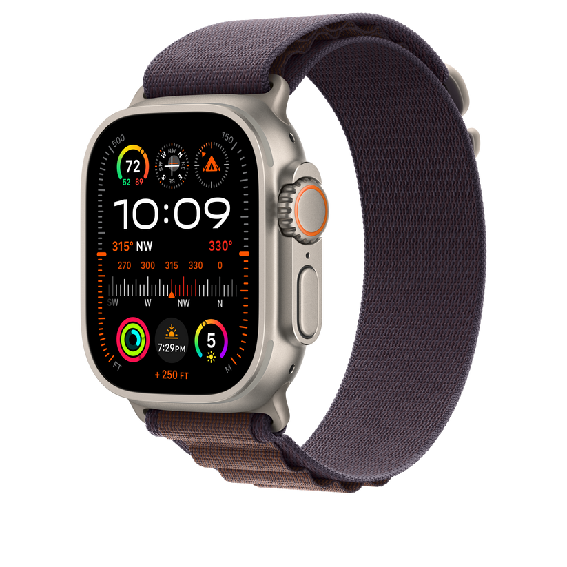 Curea Apple pentru Apple Watch Ultra 49mm Indigo Alpine Loop - Medium - iSTYLE RO