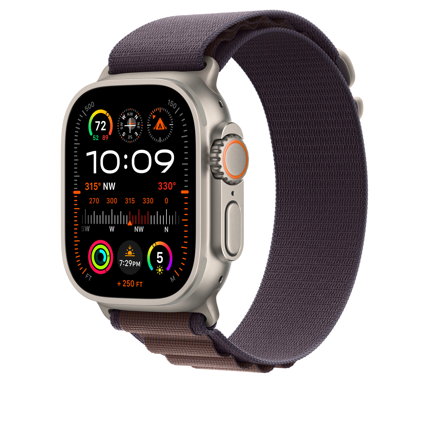 Curea Apple pentru Apple Watch Ultra 49mm Indigo Alpine Loop - Small - iSTYLE RO