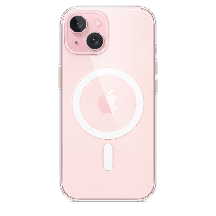 Husa de protectie Apple cu MagSafe pentru iPhone 15, Transparent - iSTYLE RO