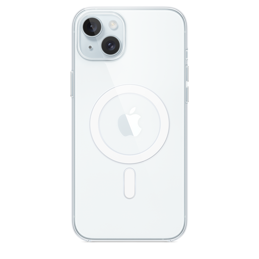 Husa de protectie Apple cu MagSafe pentru iPhone 15 Plus, Transparent - iSTYLE RO
