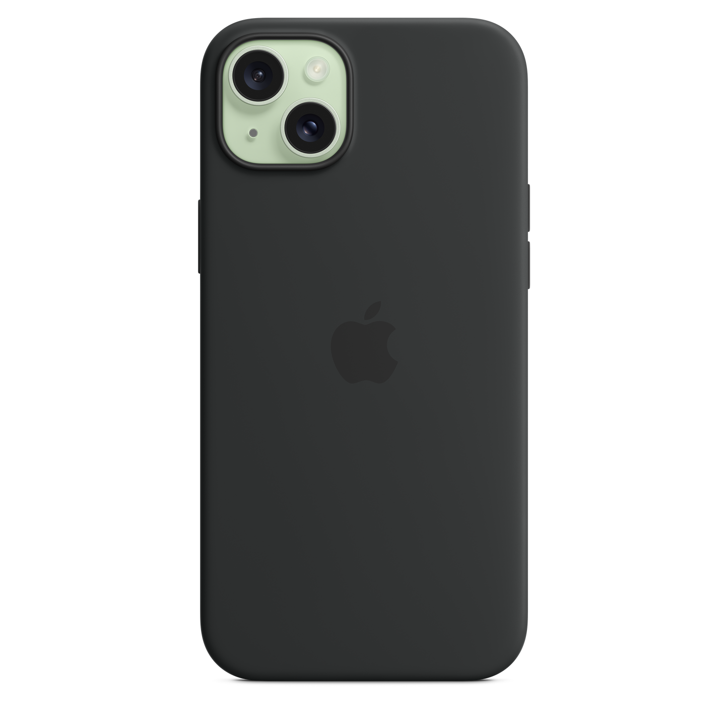 Husa de protectie Apple cu MagSafe pentru iPhone 15 Plus, Silicon, Negru - iSTYLE RO