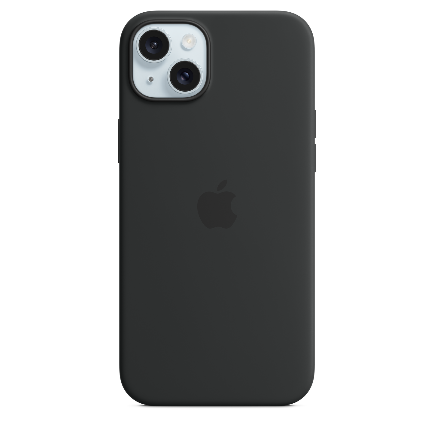 Husa de protectie Apple cu MagSafe pentru iPhone 15 Plus, Silicon, Negru - iSTYLE RO