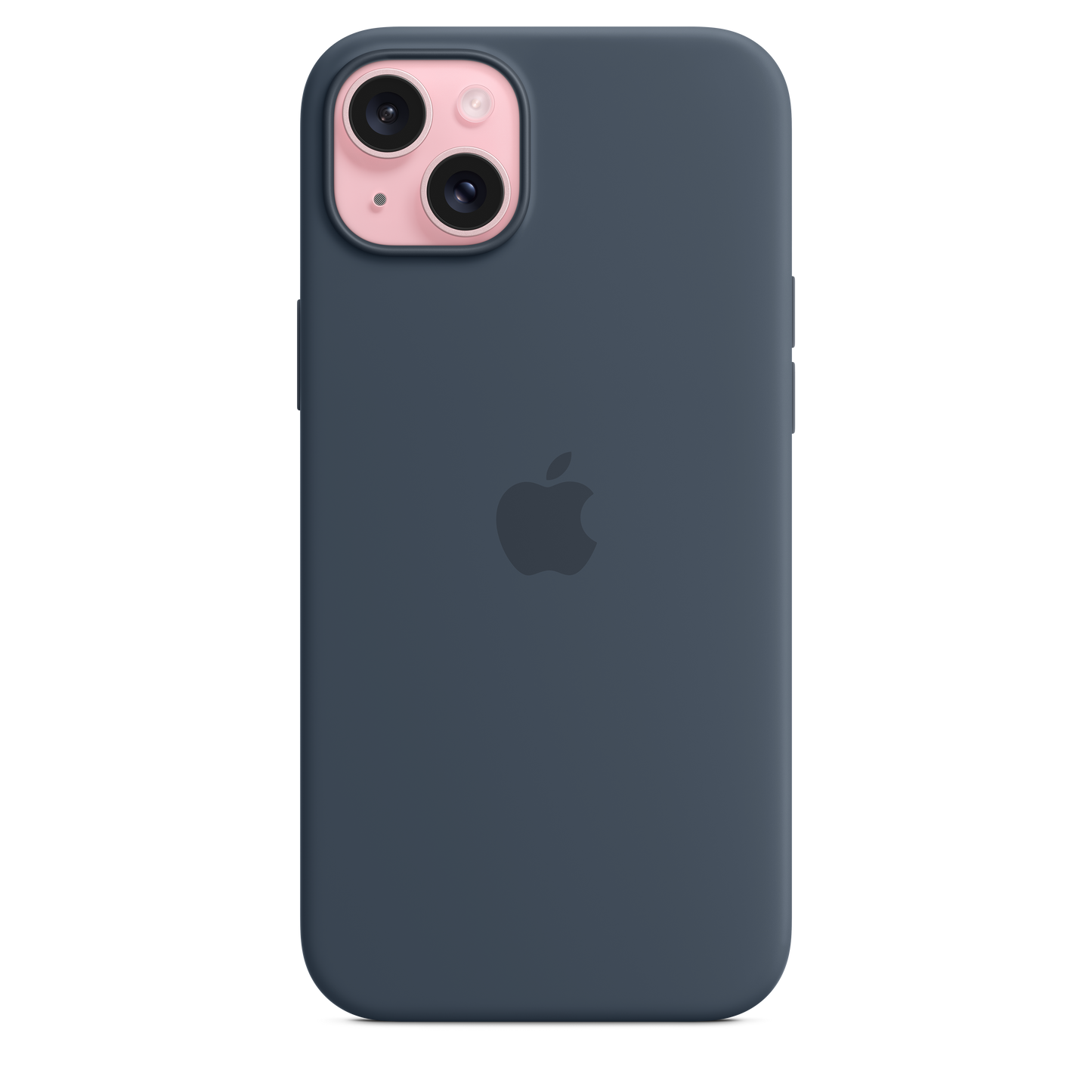 Husa de protectie Apple cu MagSafe pentru iPhone 15 Plus, Silicon, Albastru - iSTYLE RO