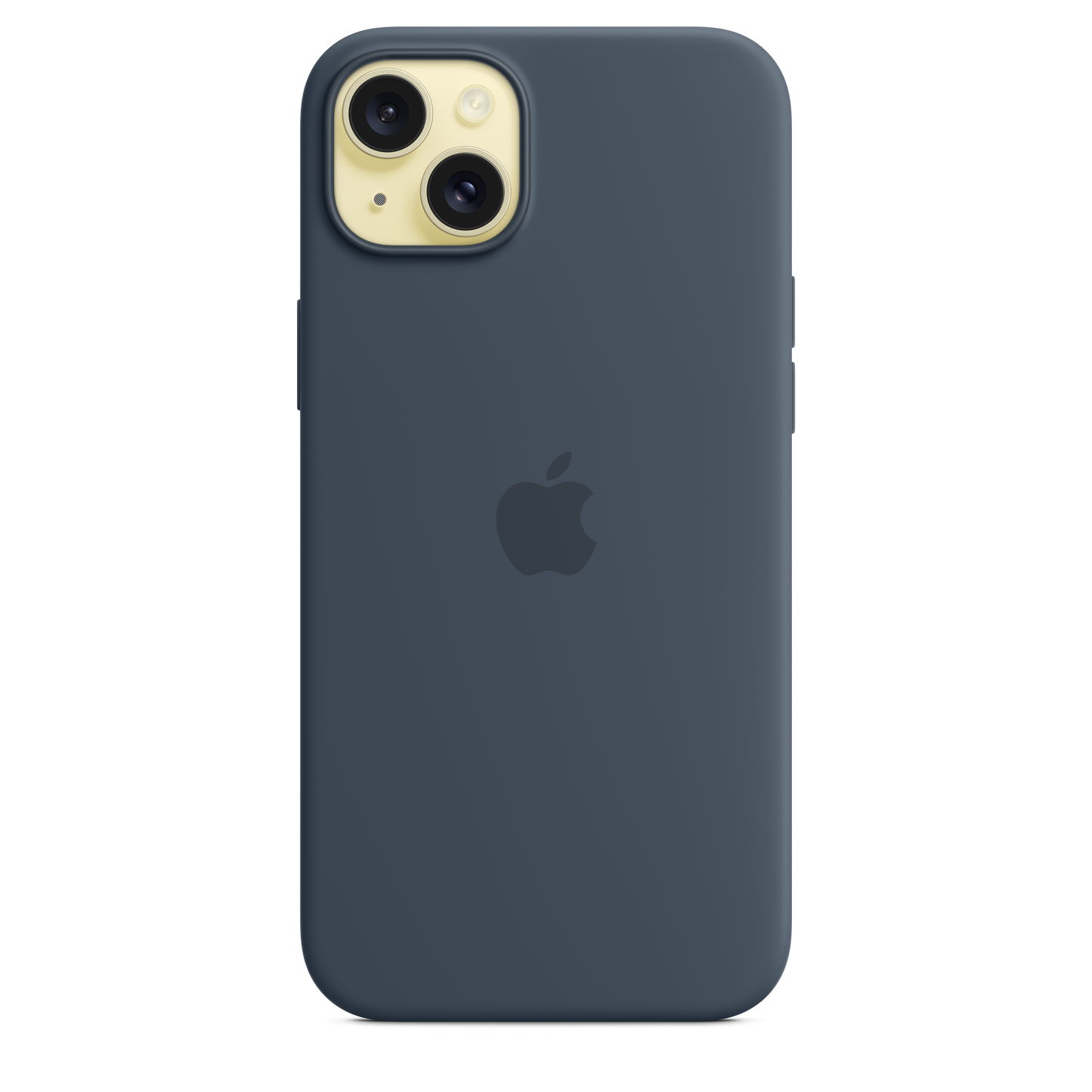 Husa de protectie Apple cu MagSafe pentru iPhone 15 Plus, Silicon, Albastru - iSTYLE RO
