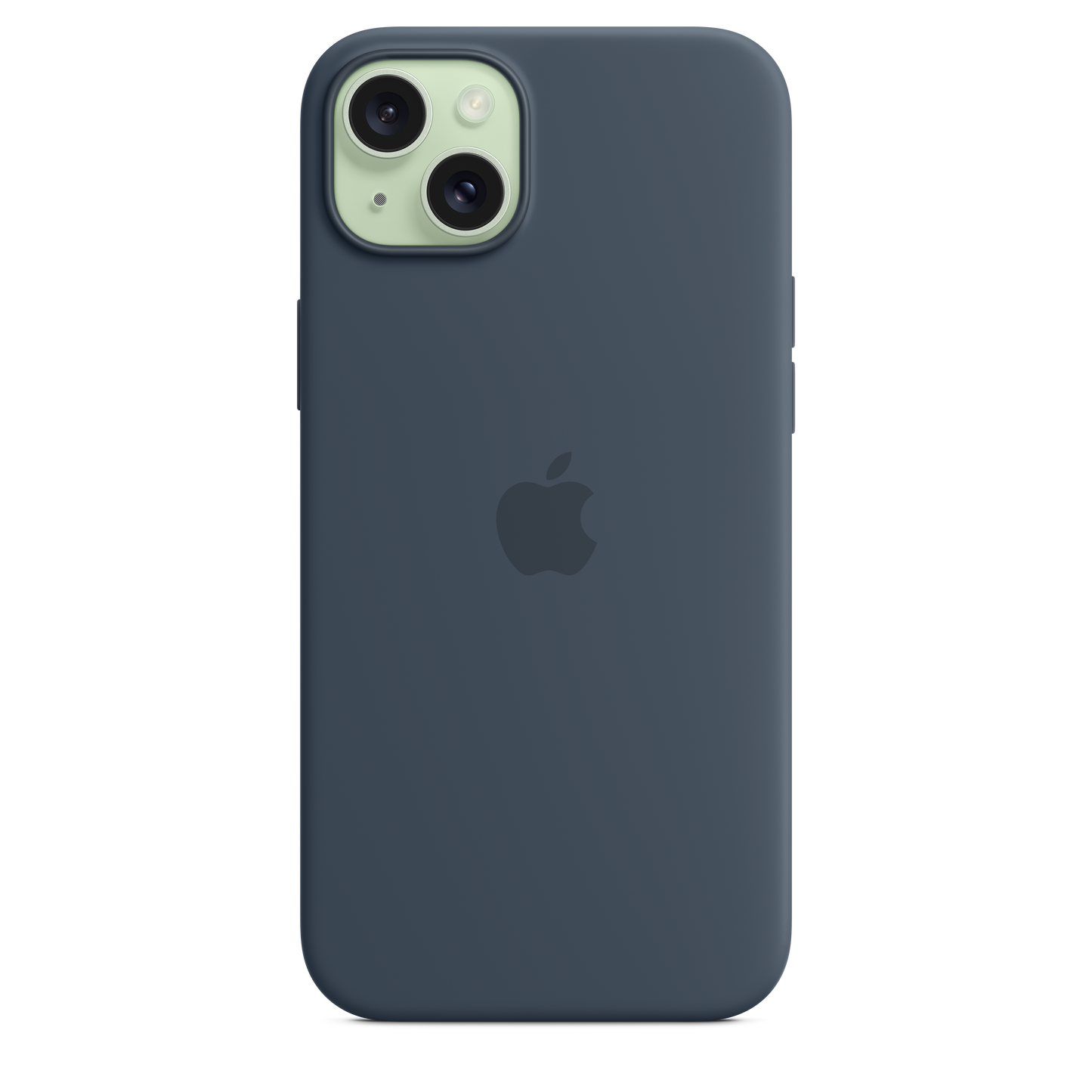 Husa de protectie Apple cu MagSafe pentru iPhone 15 Plus, Silicon, Albastru - iSTYLE RO
