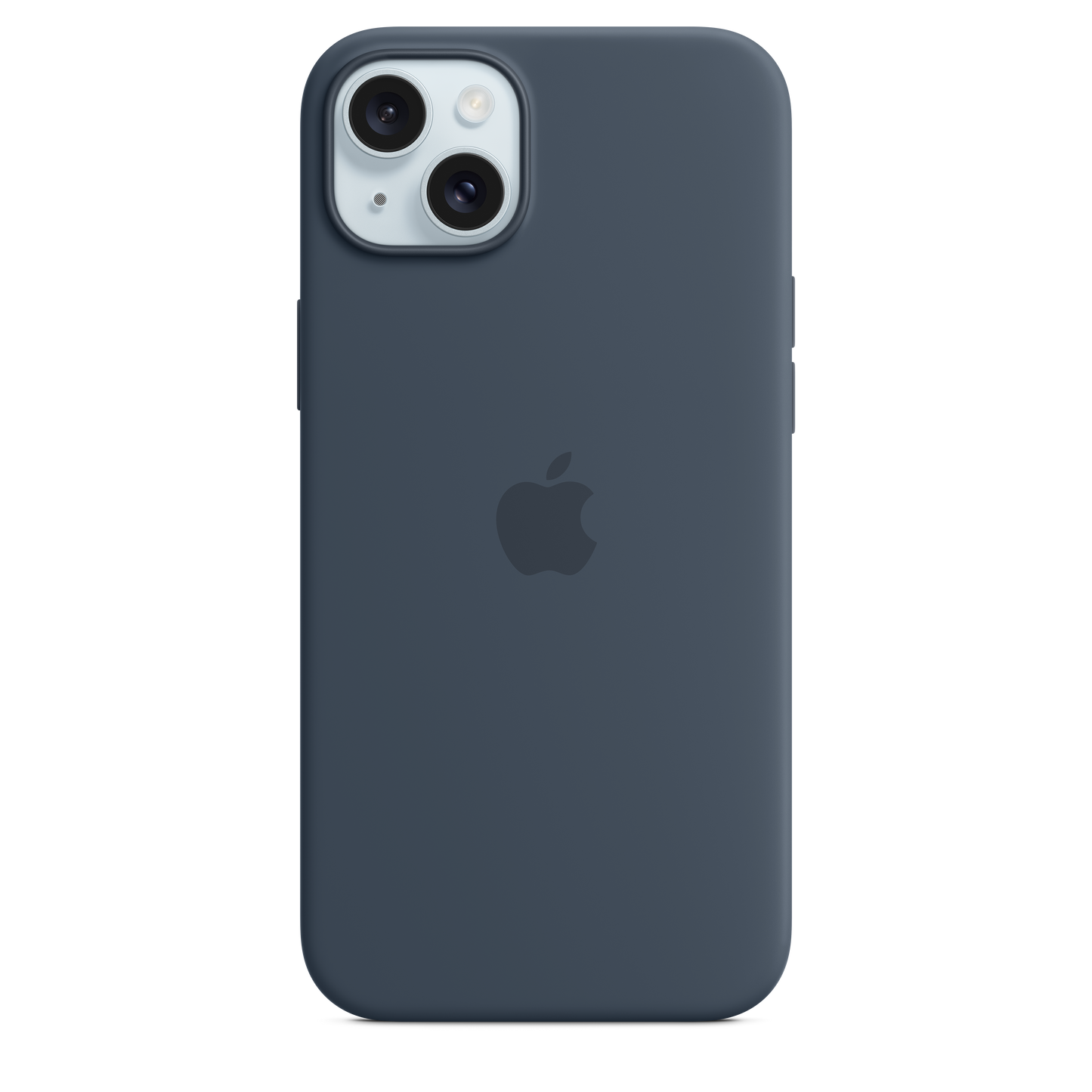 Husa de protectie Apple cu MagSafe pentru iPhone 15 Plus, Silicon, Albastru - iSTYLE RO