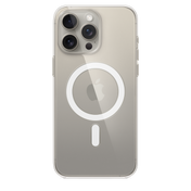 Husa de protectie Apple cu MagSafe pentru iPhone 15 Pro Max, Transparent - iSTYLE RO