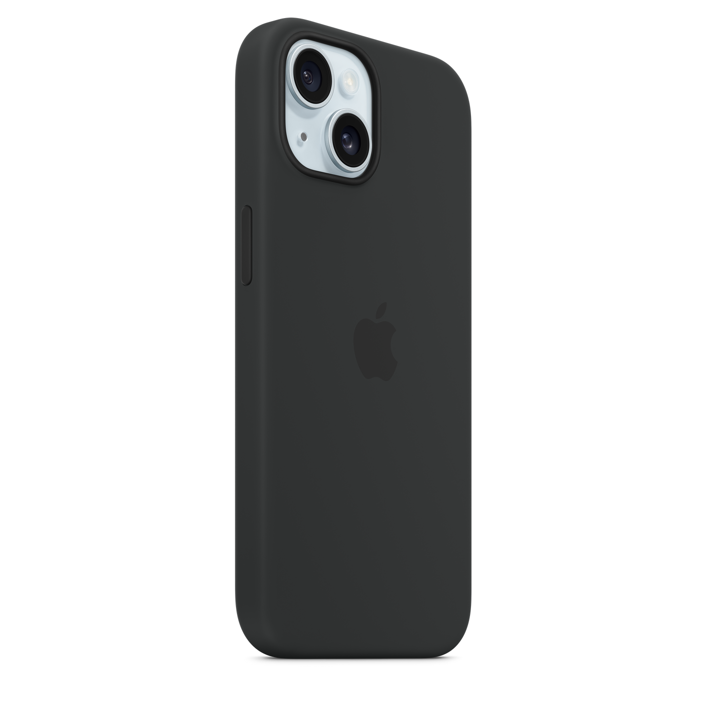Husa de protectie Apple cu MagSafe pentru iPhone 15, Silicon, Negru - iSTYLE RO