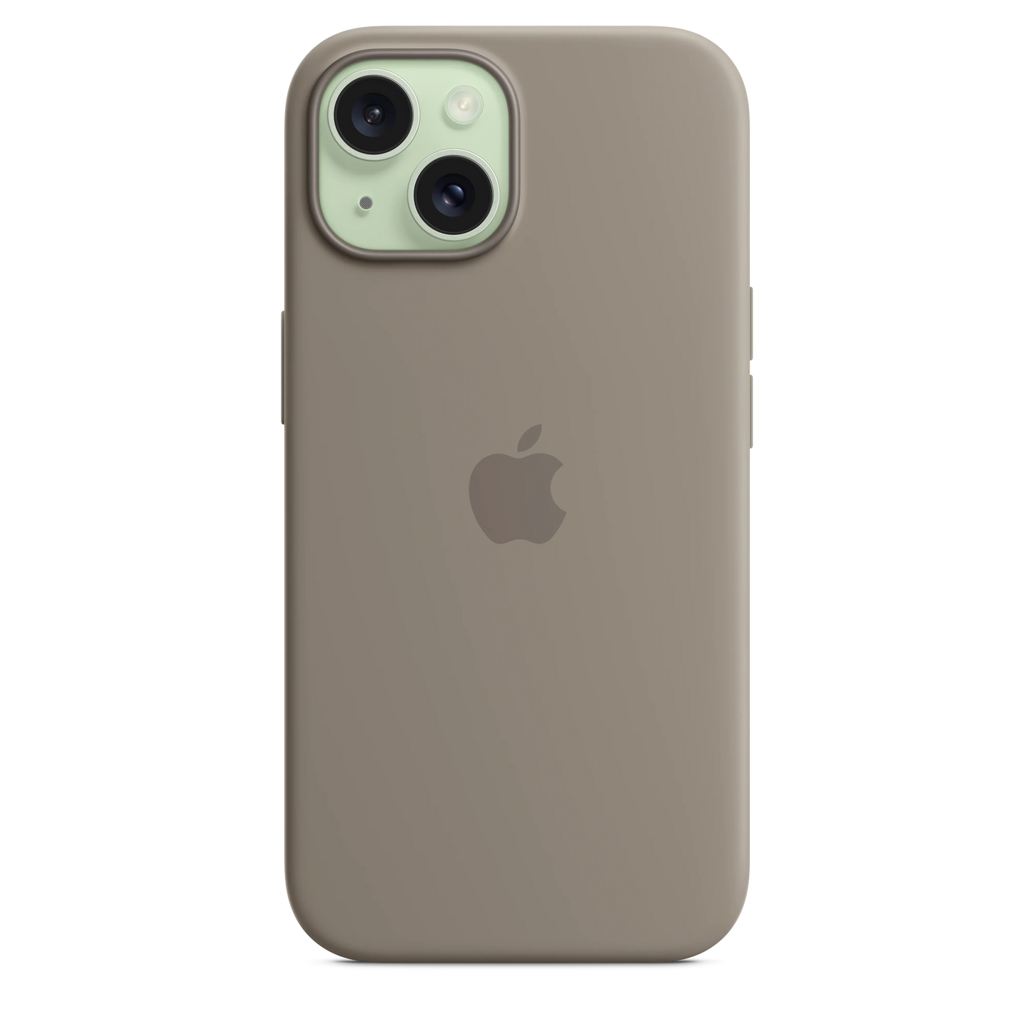 Husa de protectie Apple cu MagSafe pentru iPhone 15, Silicon, Gri - iSTYLE RO