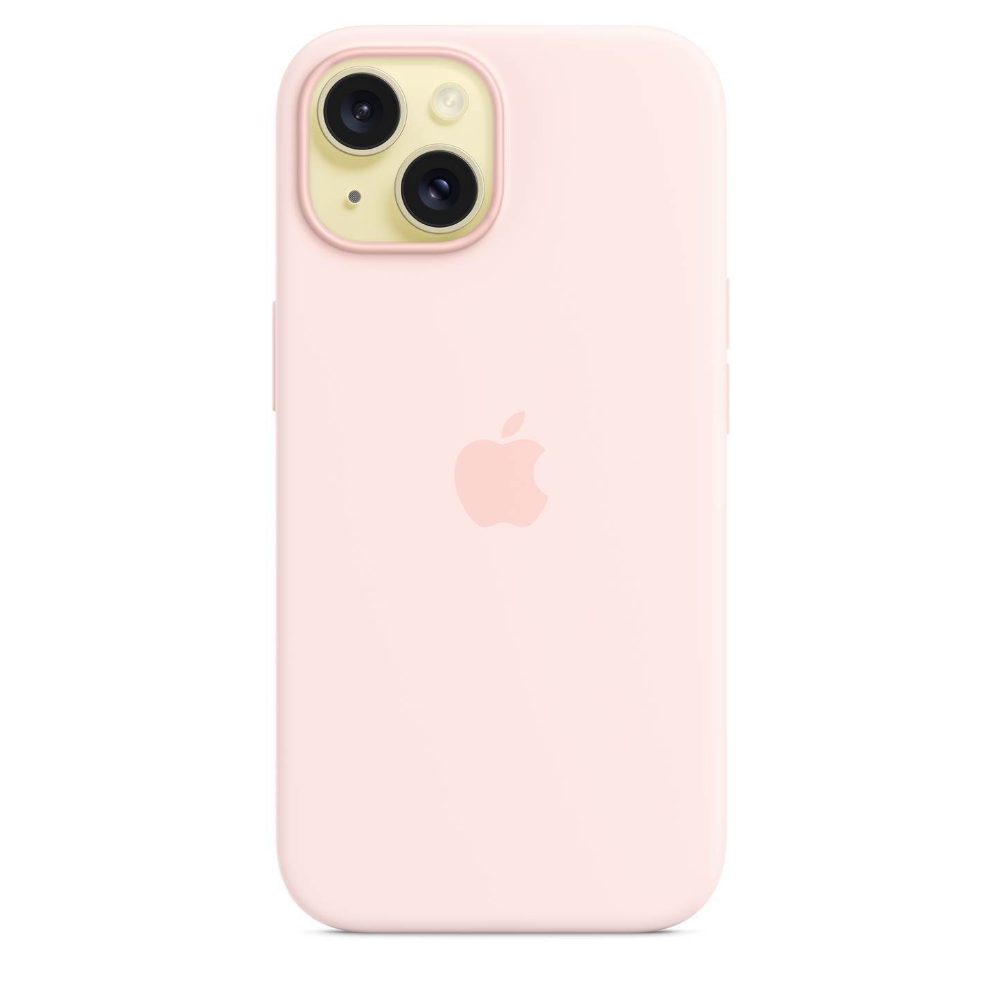 Husa de protectie Apple cu MagSafe pentru iPhone 15, Silicon, Roz - iSTYLE RO