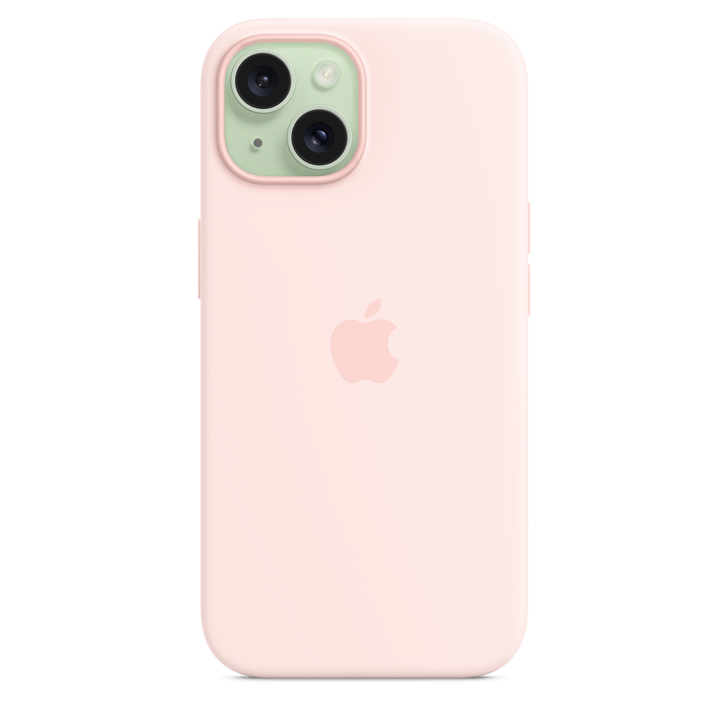 Husa de protectie Apple cu MagSafe pentru iPhone 15, Silicon, Roz - iSTYLE RO
