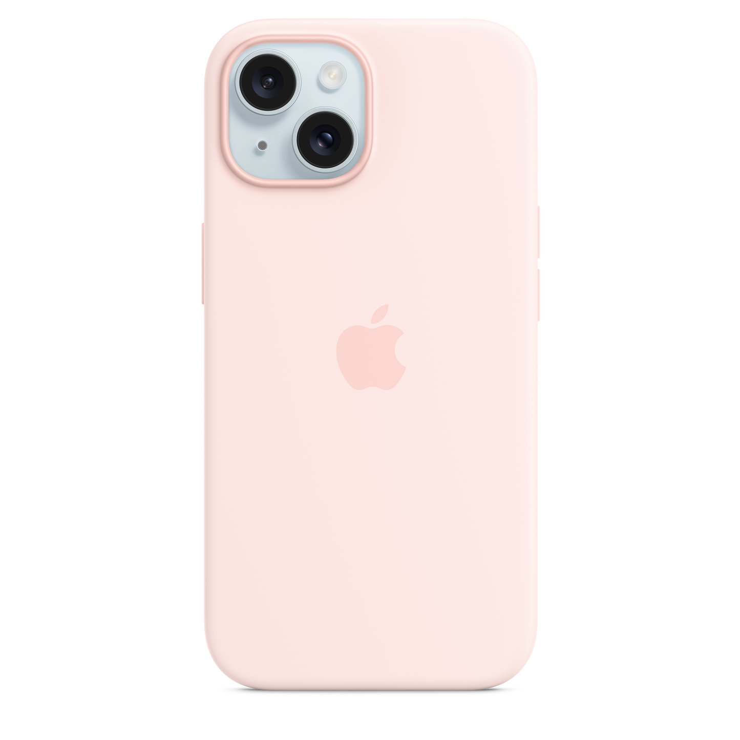 Husa de protectie Apple cu MagSafe pentru iPhone 15, Silicon, Roz - iSTYLE RO