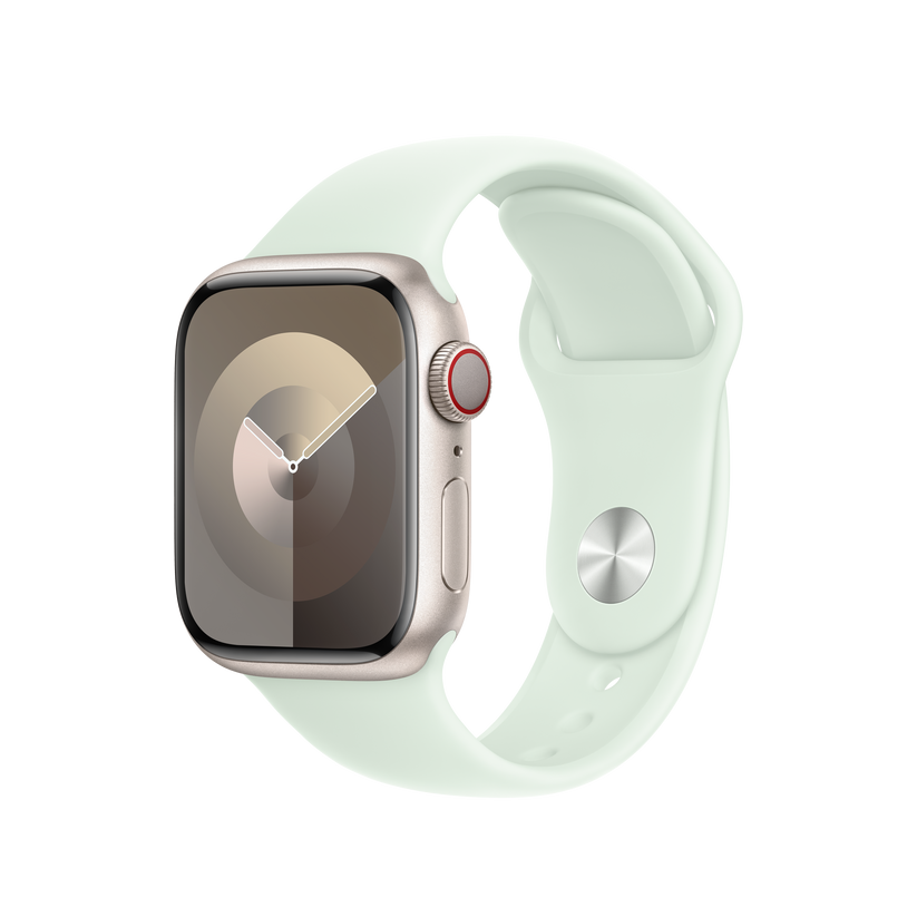 Curea Apple pentru Apple Watch 41mm Soft Mint Sport Band - M/L - iSTYLE RO