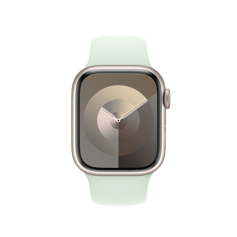 Curea Apple pentru Apple Watch 41mm Soft Mint Sport Band - M/L - iSTYLE RO