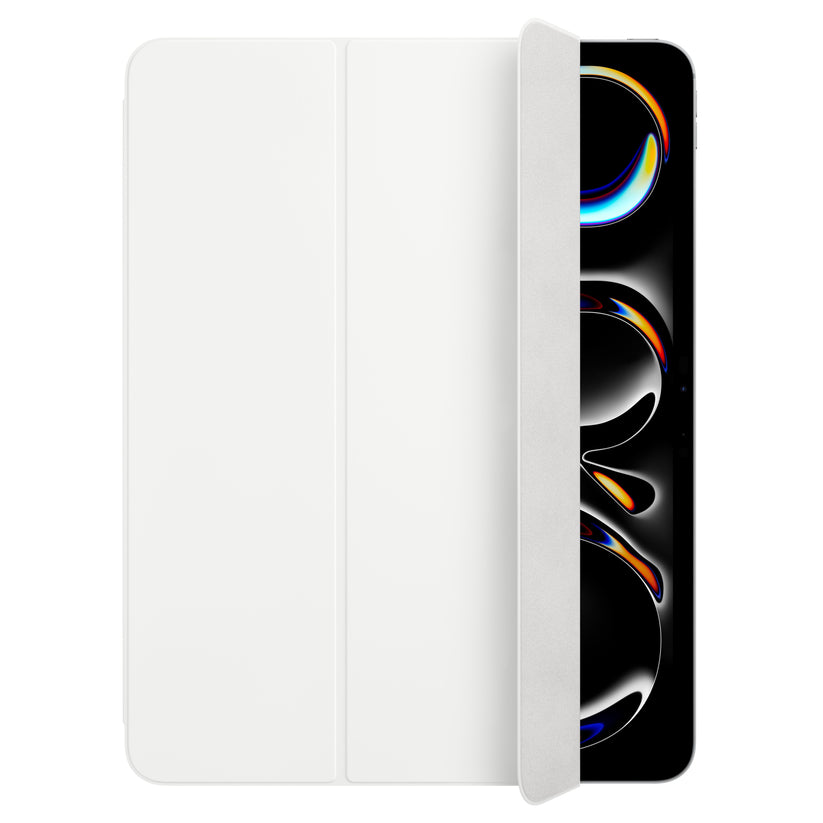 Husa de protectie Apple Smart Folio pentru iPad Pro 13" (M4), Alb - iSTYLE RO