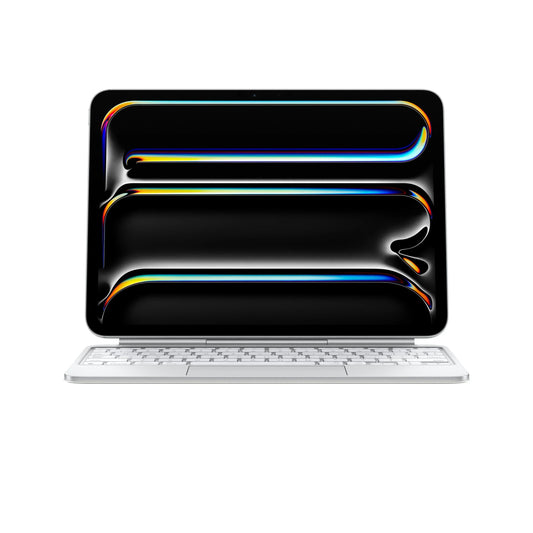 Husa cu tastatura Magic Keyboard pentru iPad Pro 11" (M4) Alb, layout INT - iSTYLE RO