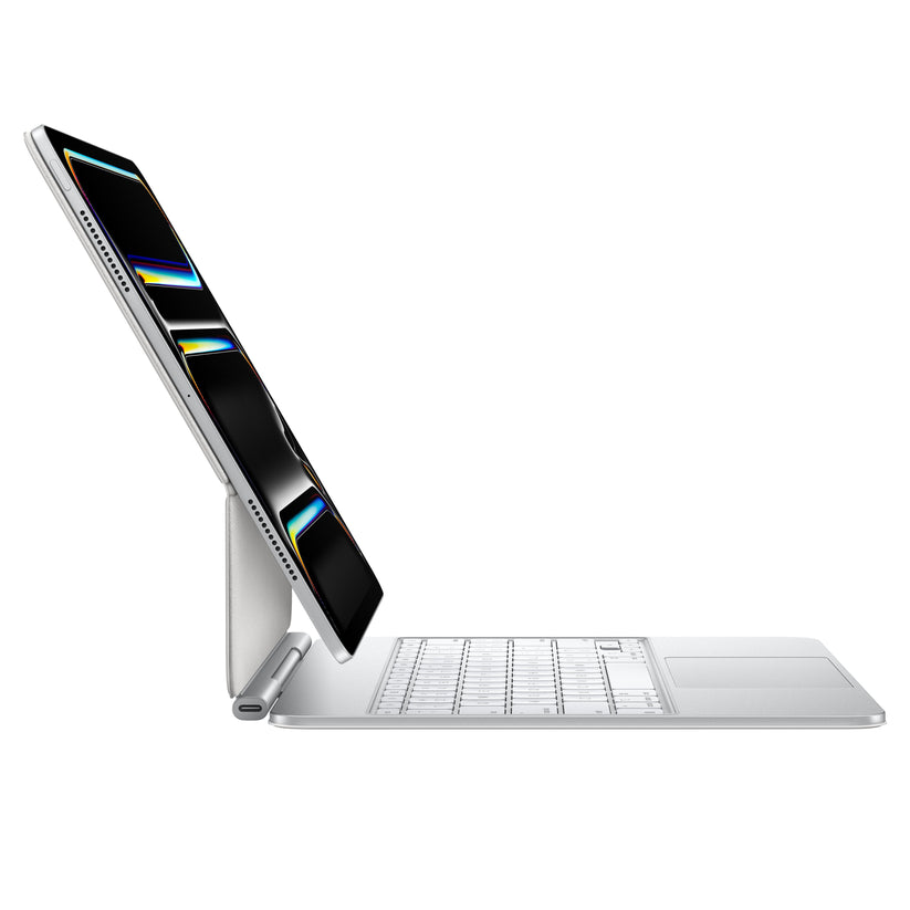 Husa cu tastatura Magic Keyboard pentru iPad Pro 13" (M4) Alb, layout US - iSTYLE RO
