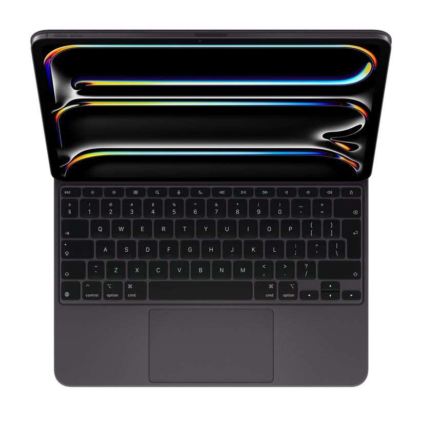 Husa cu tastatura Magic Keyboard pentru iPad Pro 13" (M4) Negru, layout INT - iSTYLE RO