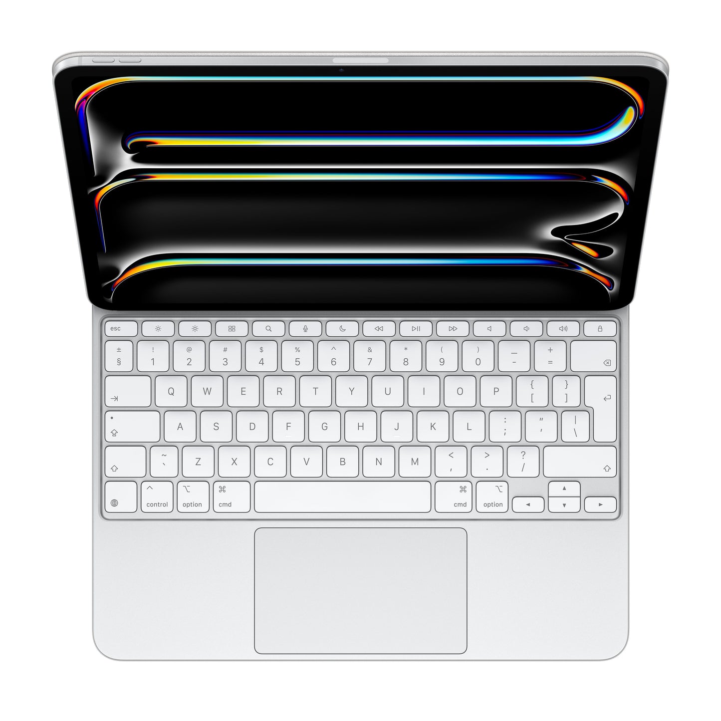 Husa cu tastatura Magic Keyboard pentru iPad Pro 13" (M4) Alb, layout US - iSTYLE RO