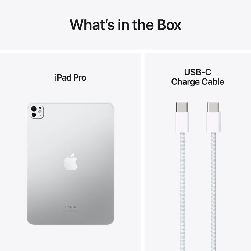 iPad Pro 11" M4, 1TB, Wi-Fi, Standard Glass, Silver - iSTYLE RO
