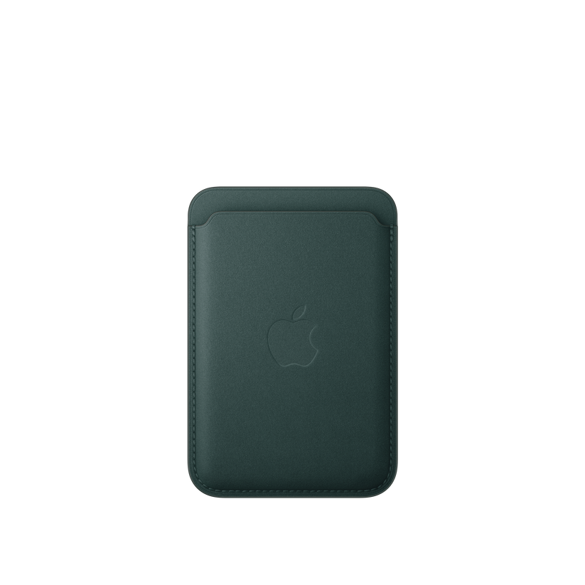 Portofel Apple pentru iPhone FineWoven Wallet cu MagSafe, Dark Green - iSTYLE RO