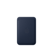 Portofel Apple pentru iPhone FineWoven Wallet cu MagSafe, Deep Blue - iSTYLE RO