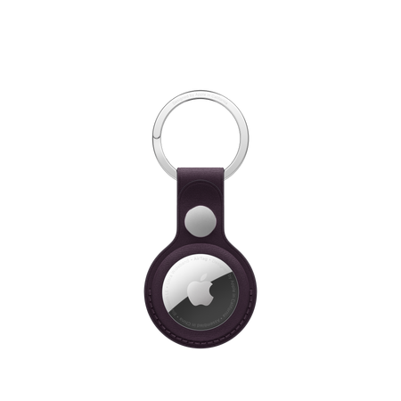 Breloc AirTag FineWoven Key Ring - Blackberry