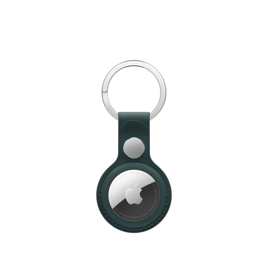Breloc AirTag FineWoven Key Ring - Dark Green - iSTYLE RO