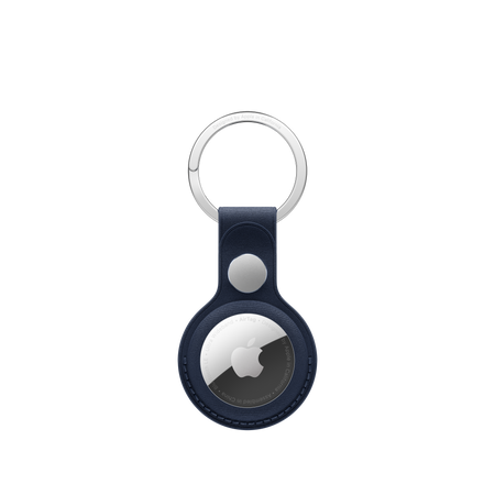 Breloc AirTag FineWoven Key Ring - Deep Blue