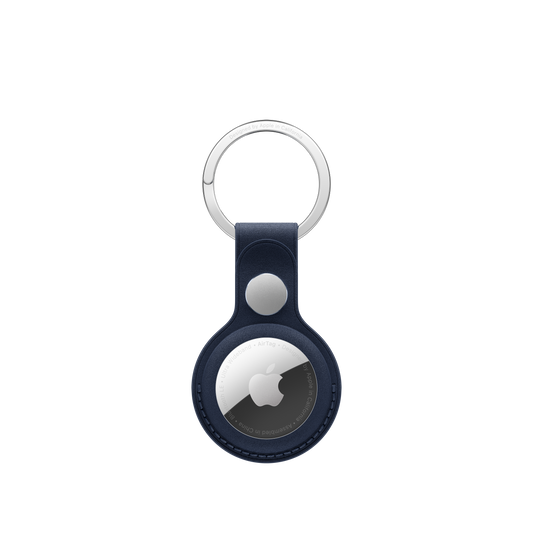 Breloc AirTag FineWoven Key Ring - Deep Blue - iSTYLE RO