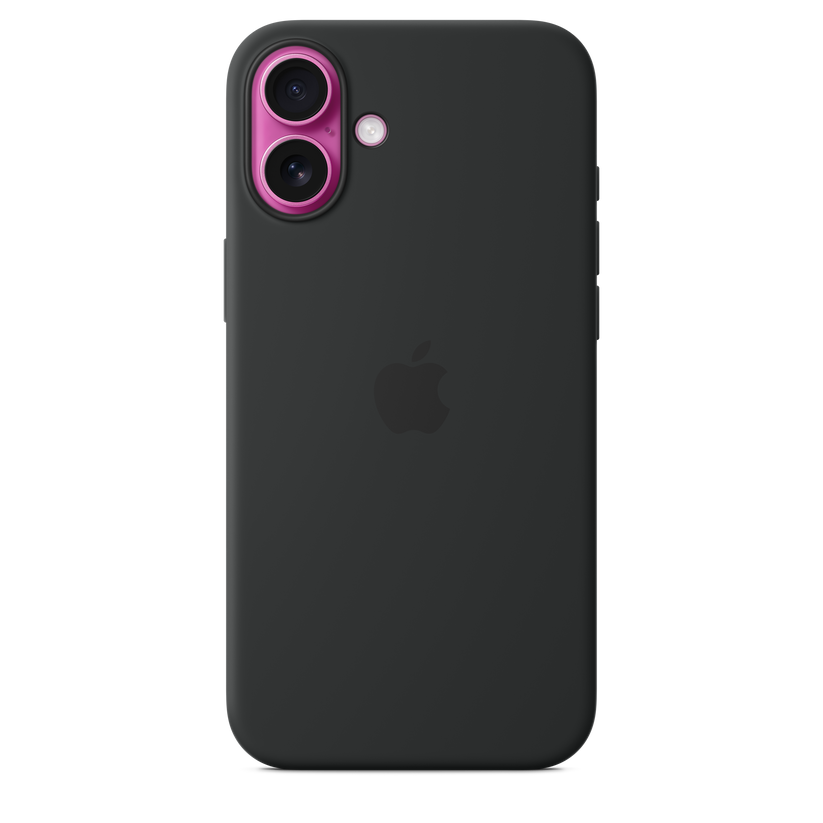 Husa de protectie Apple cu MagSafe pentru iPhone 16 Plus, Silicon, Negru - iSTYLE RO