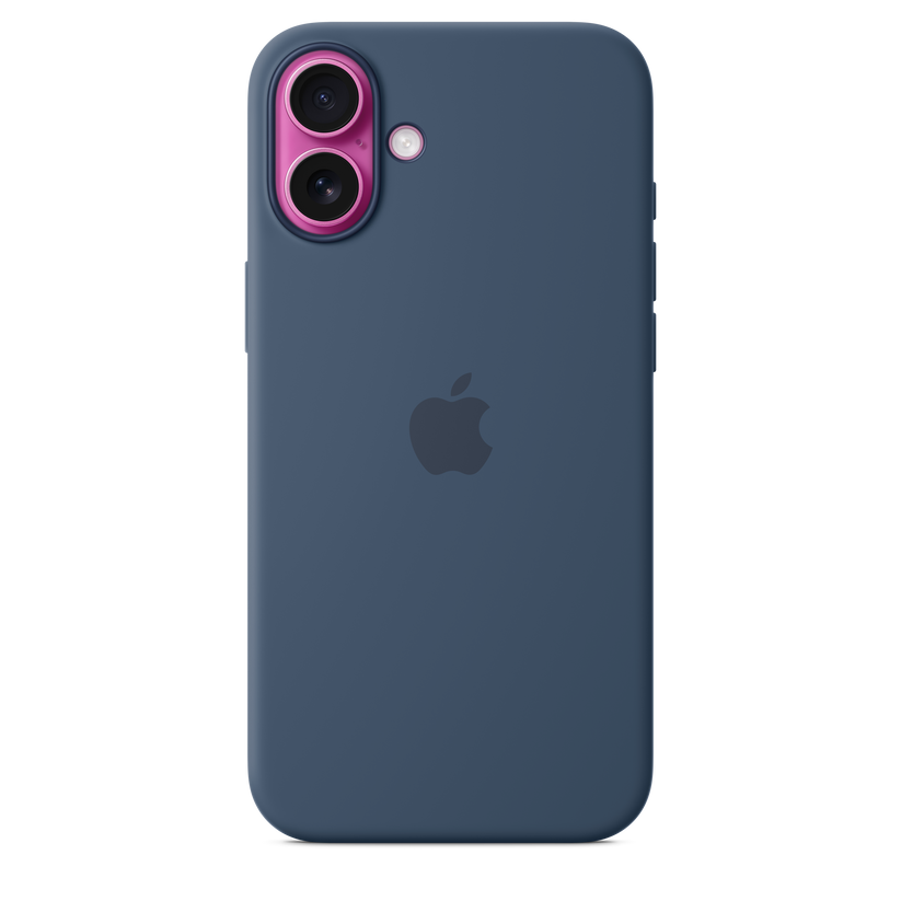 Husa de protectie Apple cu MagSafe pentru iPhone 16 Plus, Silicon, Albastru - iSTYLE RO