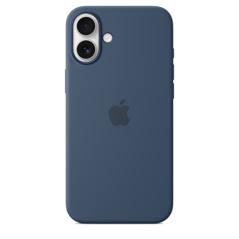 Husa de protectie Apple cu MagSafe pentru iPhone 16 Plus, Silicon, Albastru - iSTYLE RO