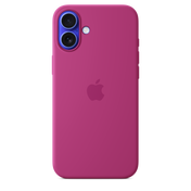 Husa de protectie Apple cu MagSafe pentru iPhone 16 Plus, Silicon, Fuchsia (Seasonal) - iSTYLE RO