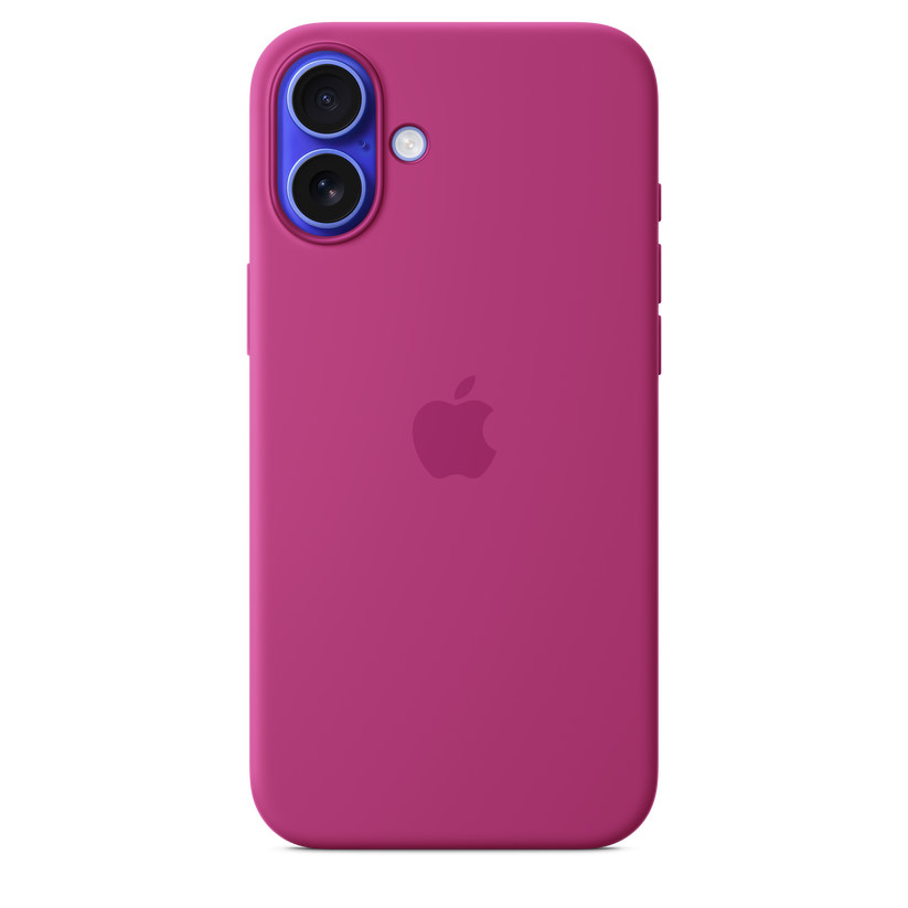 Husa de protectie Apple cu MagSafe pentru iPhone 16 Plus, Silicon, Fuchsia (Seasonal) - iSTYLE RO