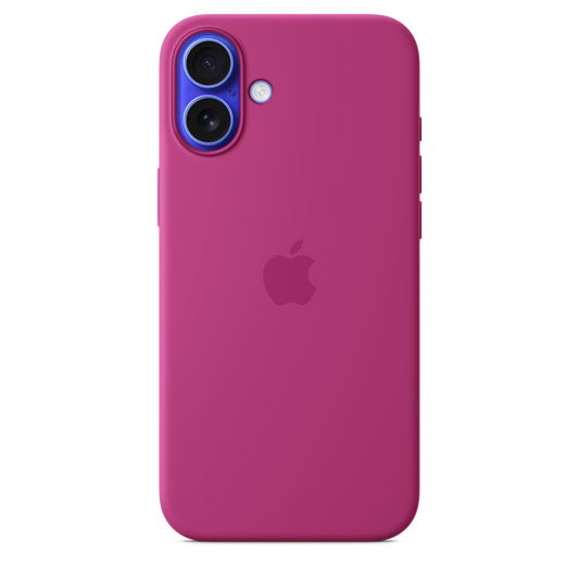 Husa de protectie Apple cu MagSafe pentru iPhone 16 Plus, Silicon, Fuchsia (Seasonal) - iSTYLE RO