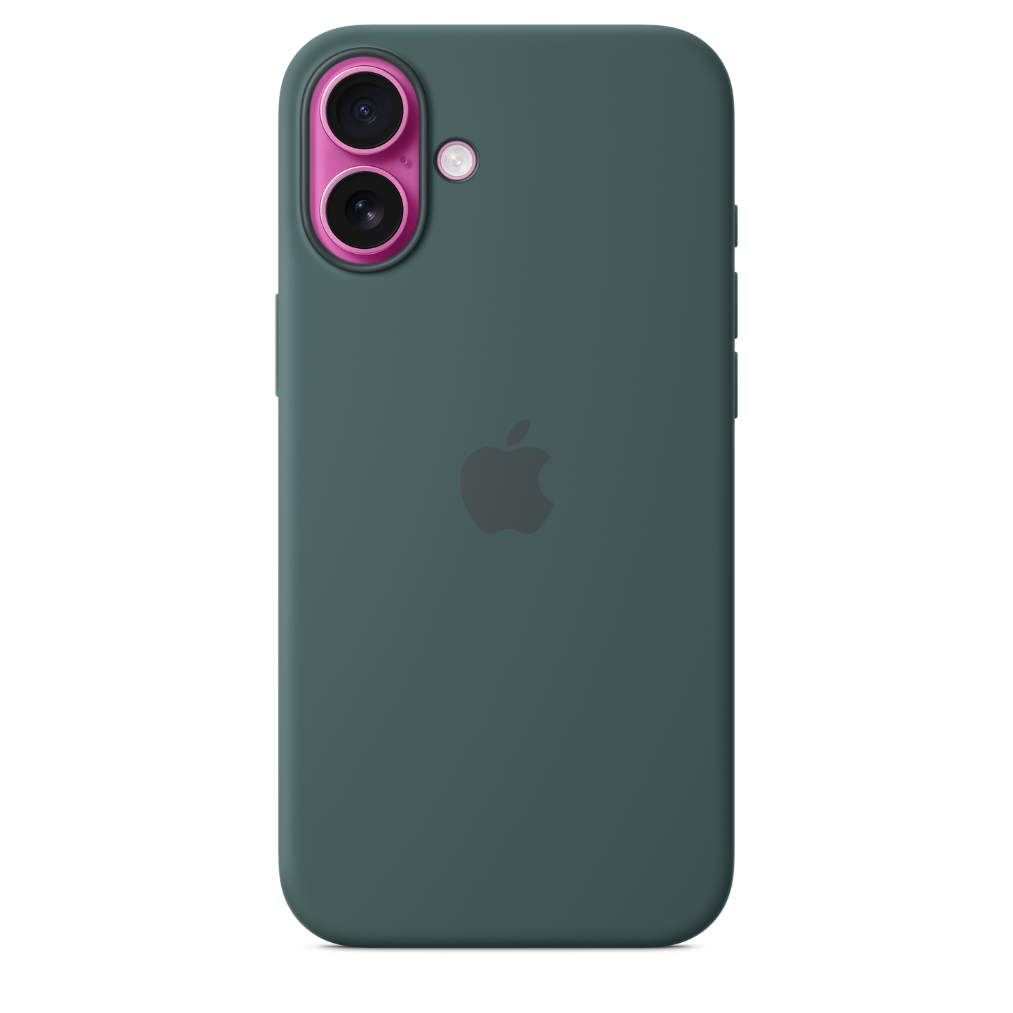 Husa de protectie Apple cu MagSafe pentru iPhone 16 Plus, Silicon, Lake Green (Seasonal) - iSTYLE RO