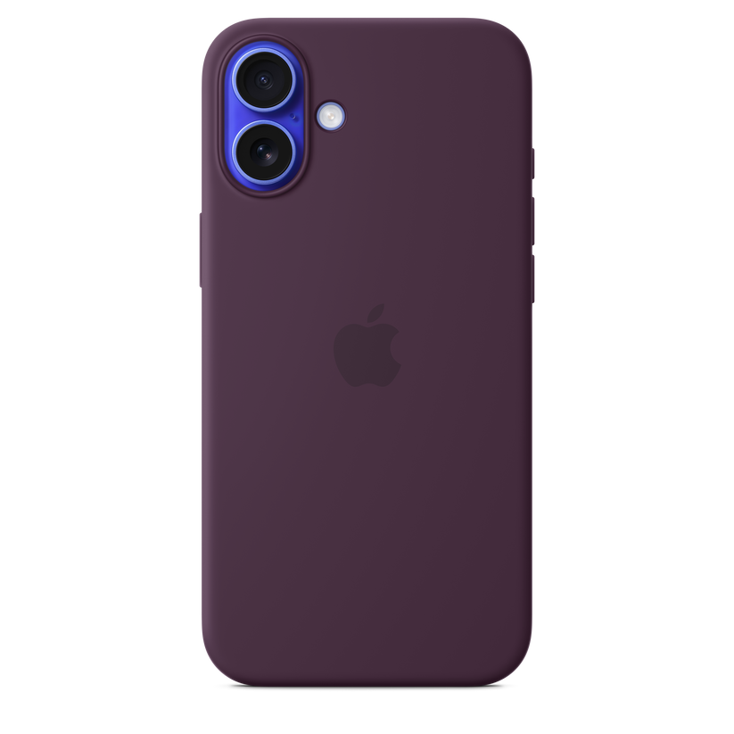Husa de protectie Apple cu MagSafe pentru iPhone 16 Plus, Silicon, Plum - iSTYLE RO