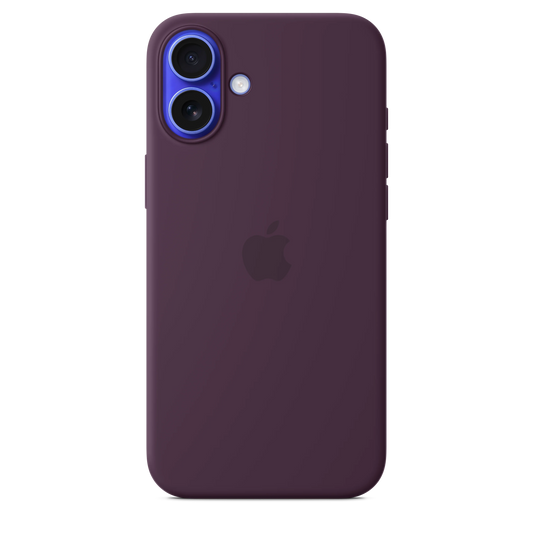 Husa de protectie Apple cu MagSafe pentru iPhone 16 Plus, Silicon, Plum - iSTYLE RO