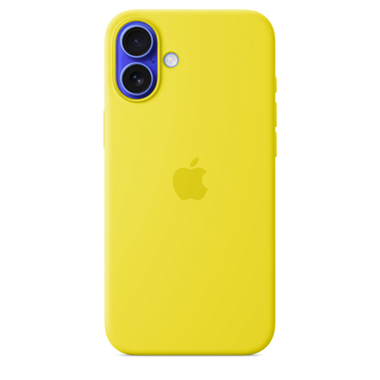 Husa de protectie Apple cu MagSafe pentru iPhone 16 Plus, Silicon, Star Fruit (Seasonal) - iSTYLE RO